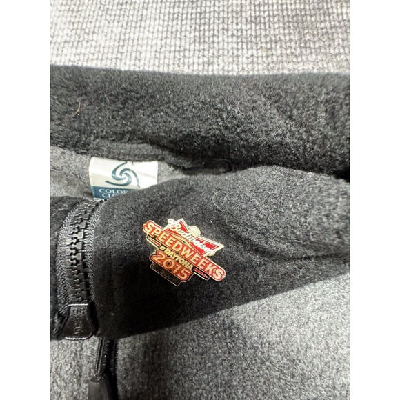 Vintage Men’s Daytona 500 Fleece Gray Size XXL 2‎ Pins Inc - Picture 3 of 10